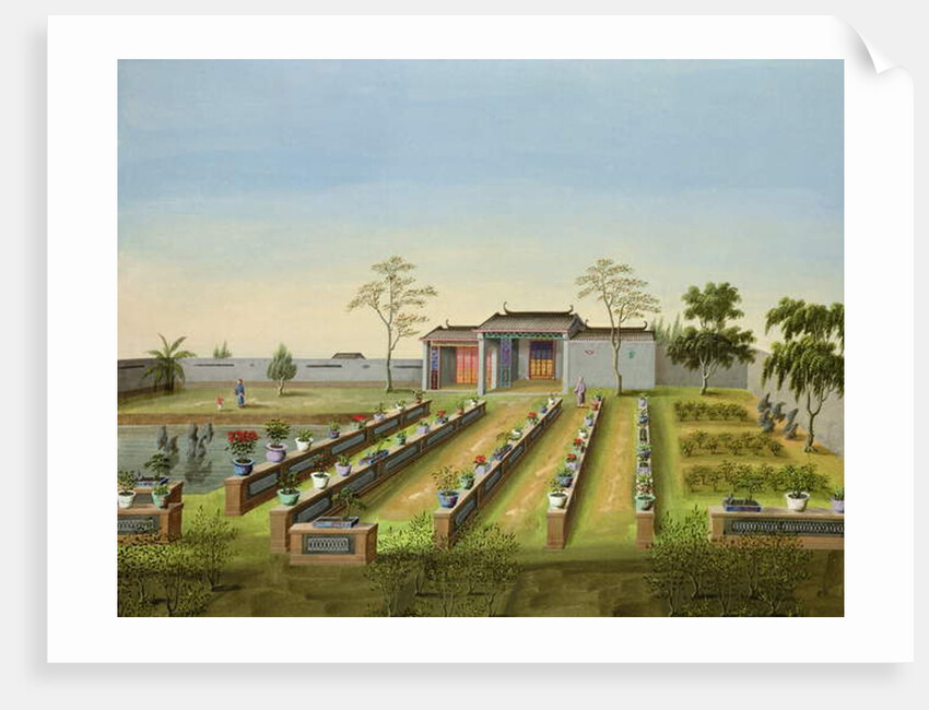 Nursery Garden, c.1820-40 by School Chinese