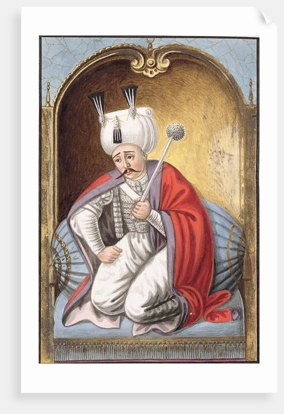 Selim I called 'Yavuz', the Grim, Sultan 1512-20 by John Young