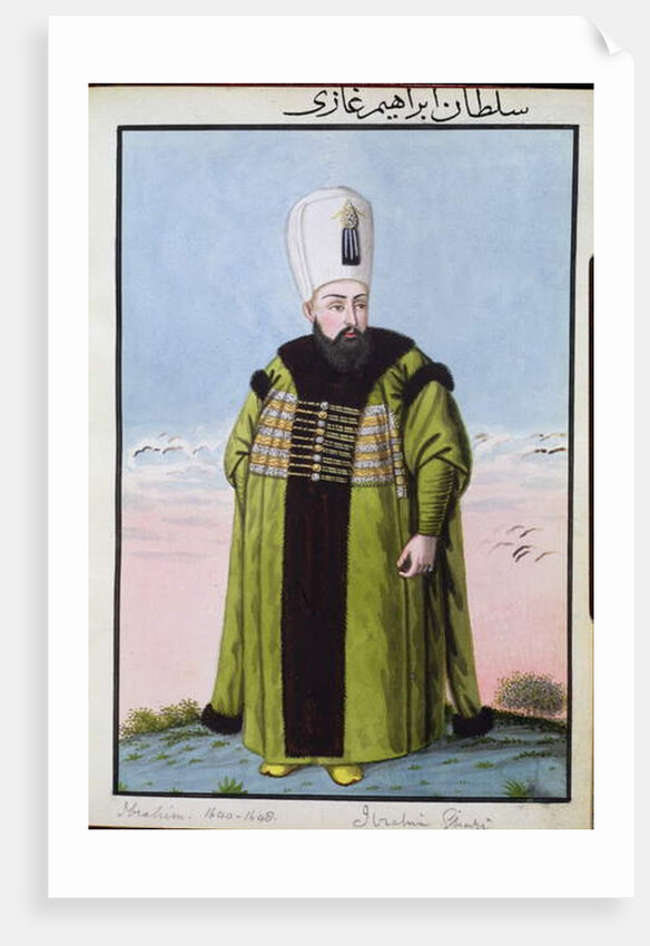 Ibrahim Sultan 1640-48 by John Young