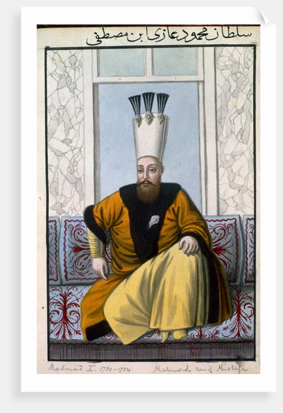Mahmud I Sultan 1730-54 by John Young