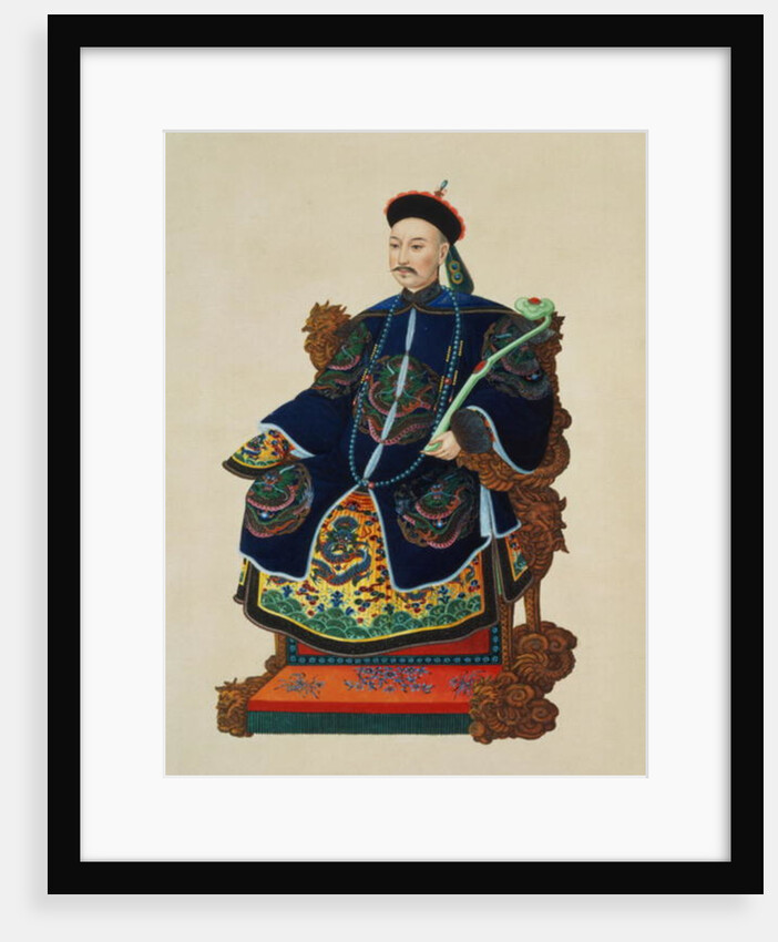 Portrait of a Mandarin by School Chinese