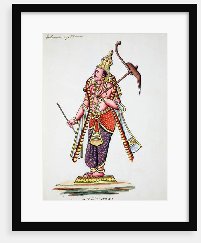 Balarama, 9th avatar of Vishnu by Indian School