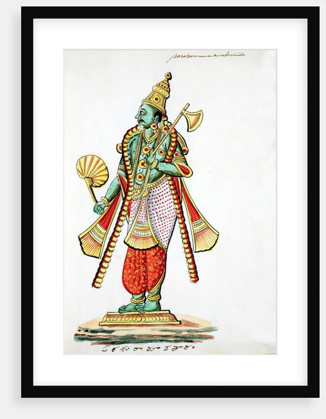 Rama-with-the-Axe by Indian School