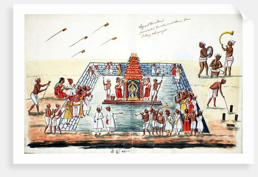 Ceremony by Indian School