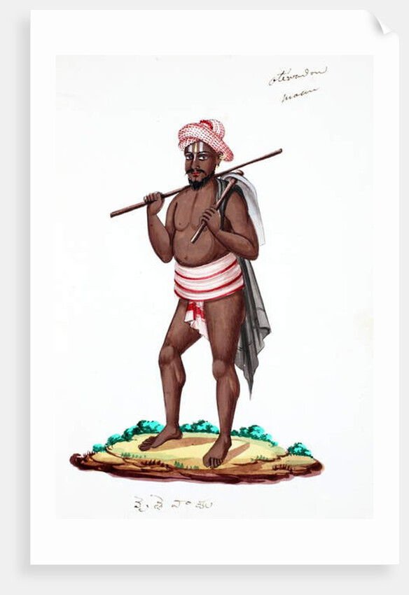 Labourer by Indian School