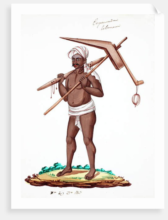 Labourer by Indian School
