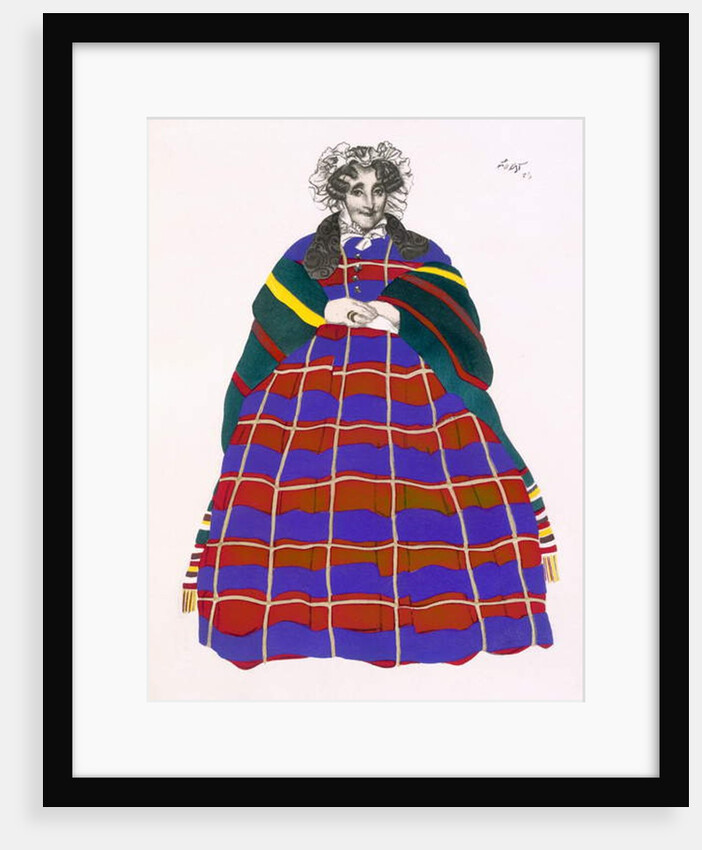 Costume Design for Madame Loenfowitch in Moscow in Olden Times, for the Spectacle of Russian Art, 1922 by Leon Bakst