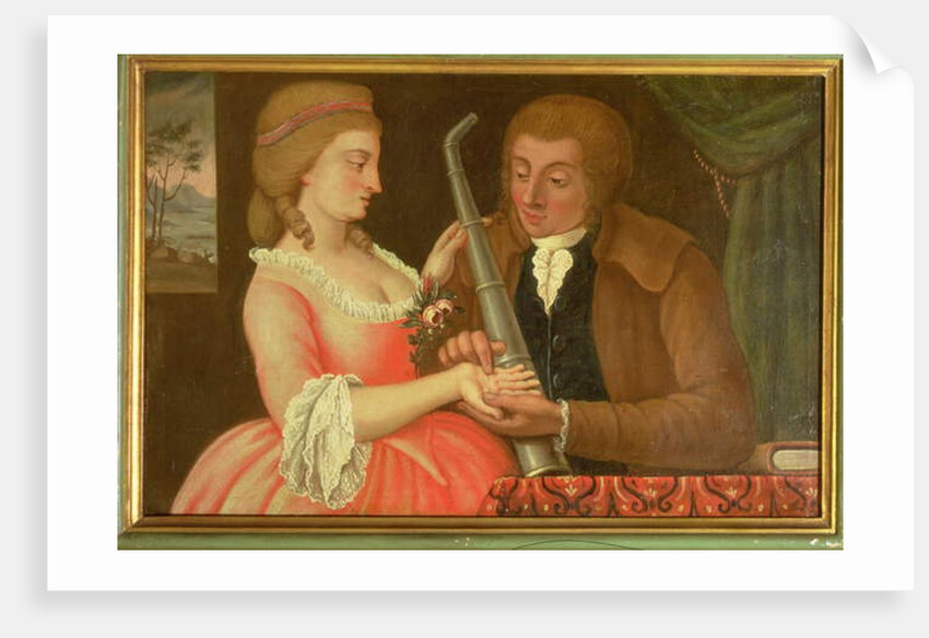 Reading the Palm by Italian School