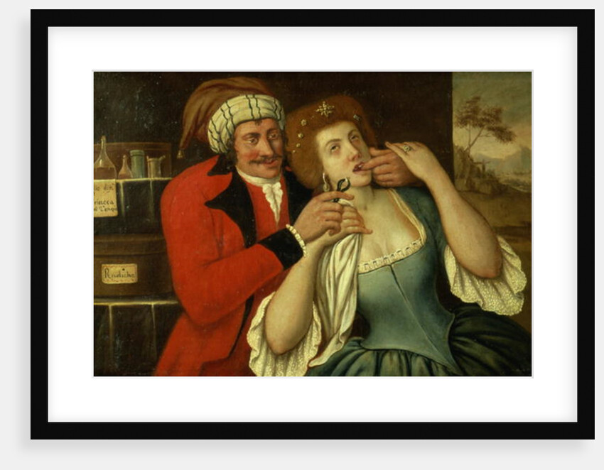 At the Dentist by Italian School