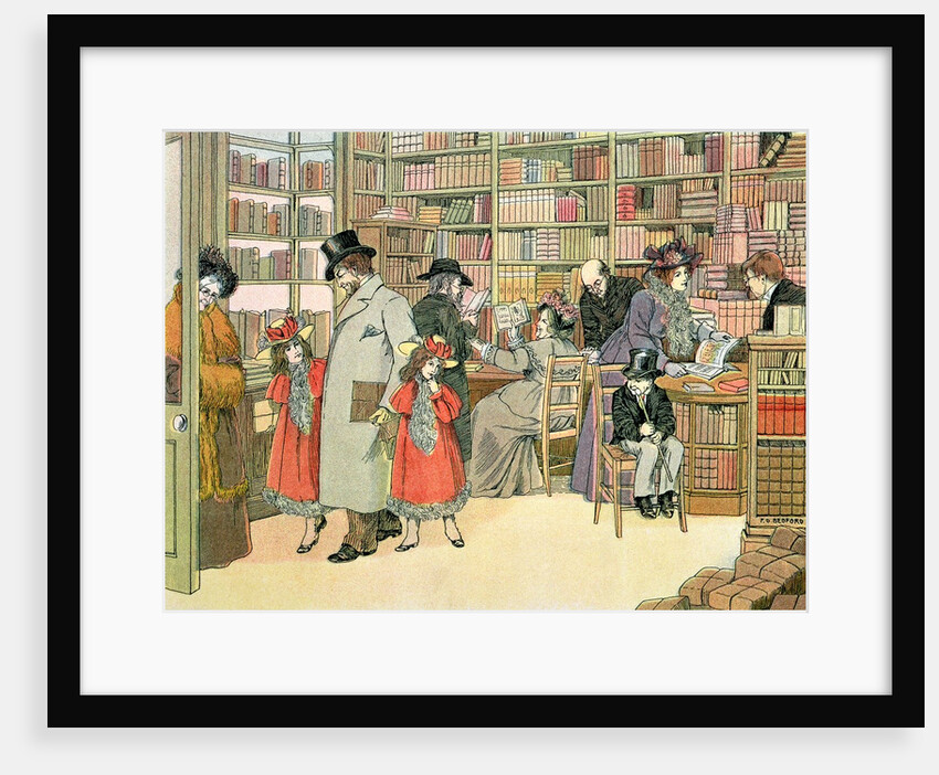 The Book Shop by Francis Donkin Bedford