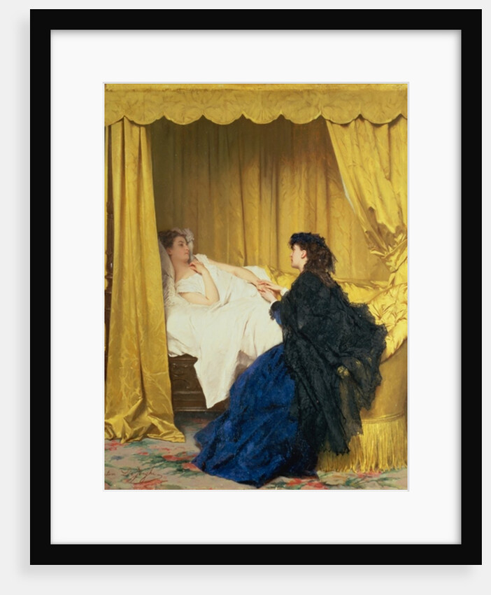 The Convalescent by Gustave Leonard de Jonghe
