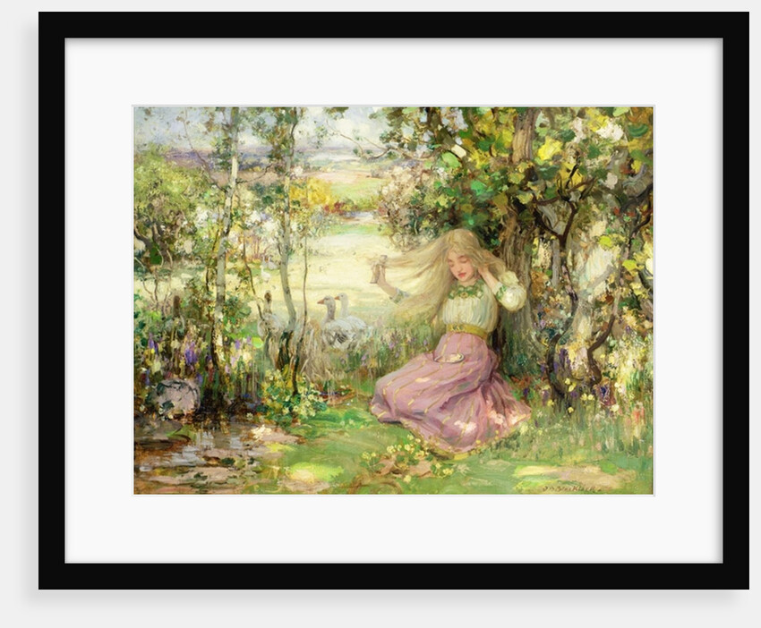 A Spring Idyll, 1900 by Thomas Blacklock