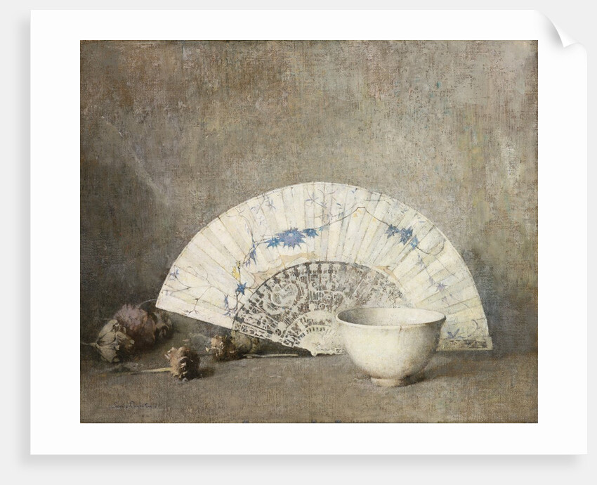 The Fan, c.1919 by Emil Carlsen