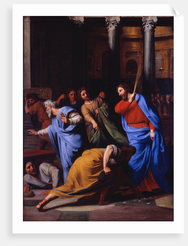 Christ Expelling the Money-Changers from the Temple, 1682 by Nicolas Colombel