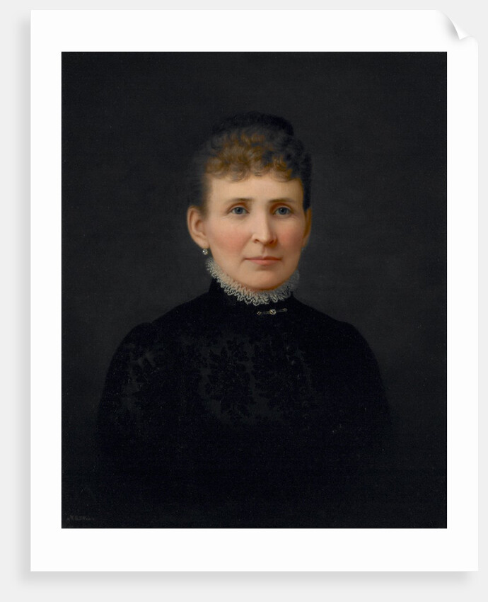 Portrait of a Woman, c.1886 by Hannah Brown Skeele