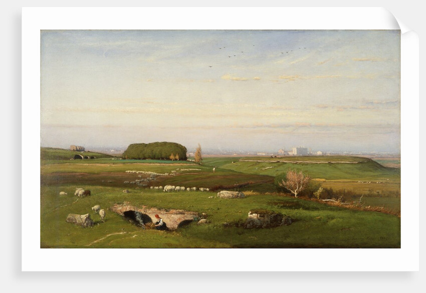 In the Roman Campagna, 1873 by George Snr. Inness