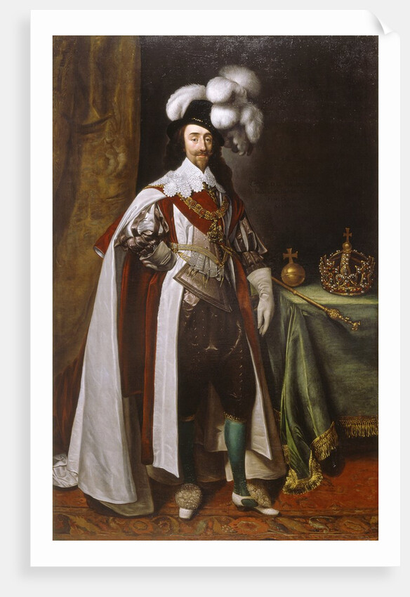 Charles I, 1633 by Daniel Mytens