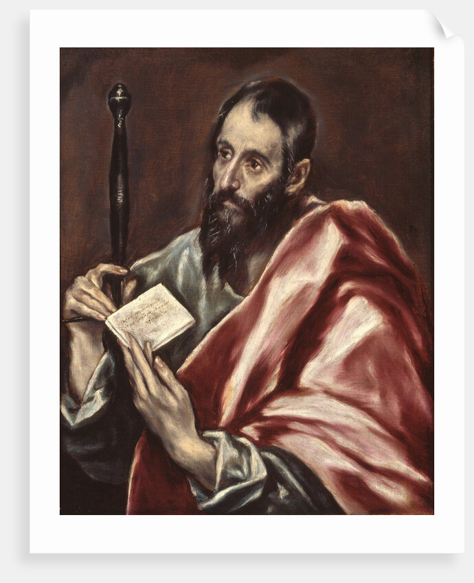 St. Paul, 1598–1600 by El Greco