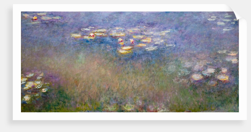 Water Lilies c.1915-26 by Claude Monet