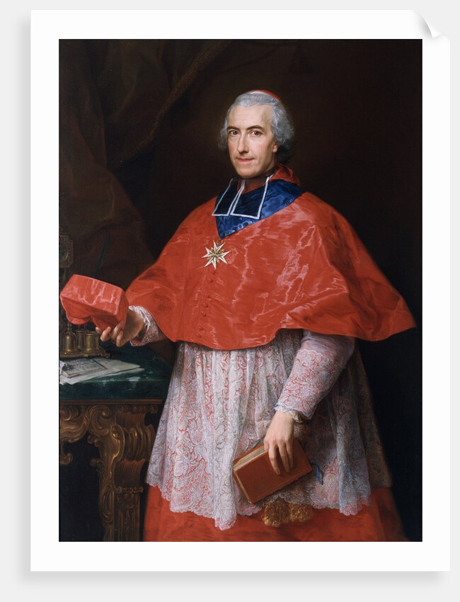 Portrait of Jean-François-Joseph Rochechouart, 1762 by Pompeo Girolamo Batoni