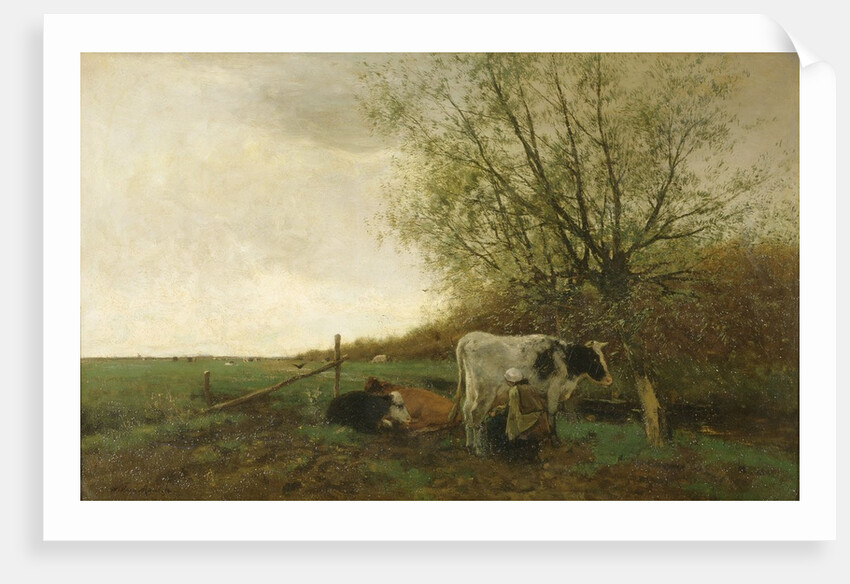 Milking Time by Willem Maris