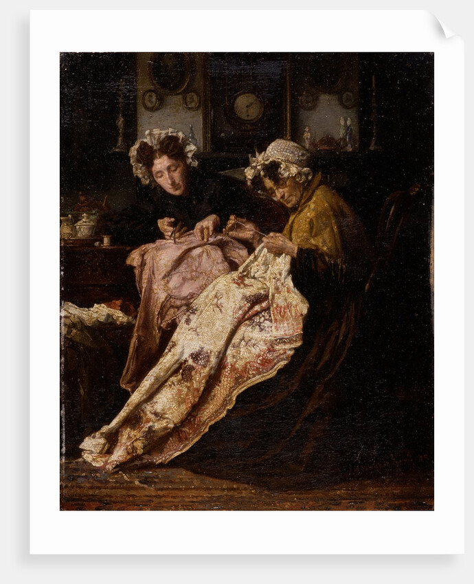 The Seamstress, 1880 by Alexander Hugo Bakker-Korff