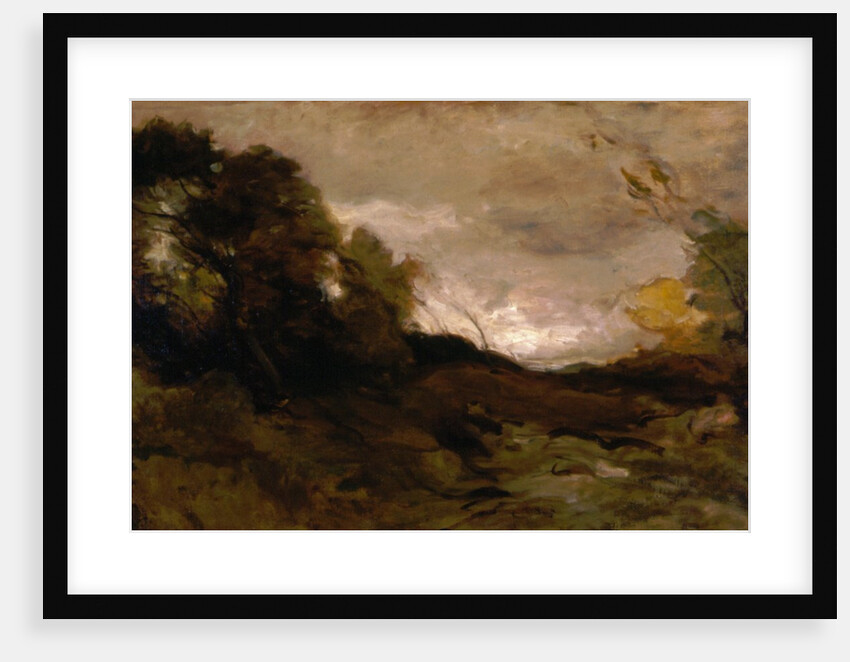 Vallee Solitaire, 1870-74 by Jean Baptiste Camille Corot