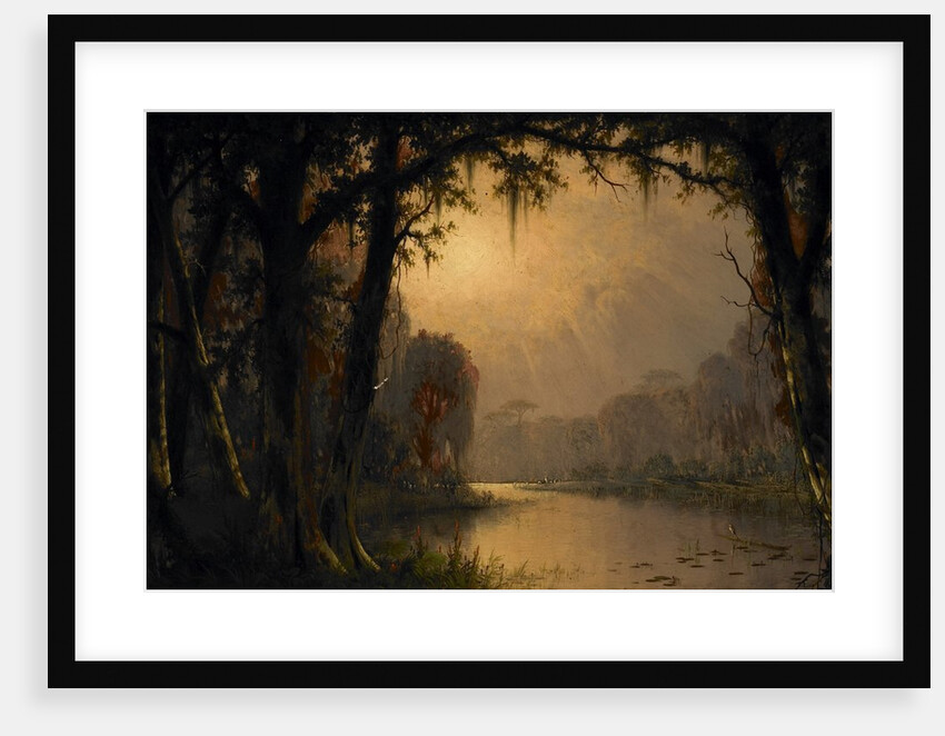 Bayou Teche, Louisiana, 1883 by Joseph Rusling Meeker