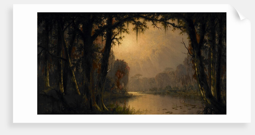Bayou Teche, Louisiana, 1883 by Joseph Rusling Meeker