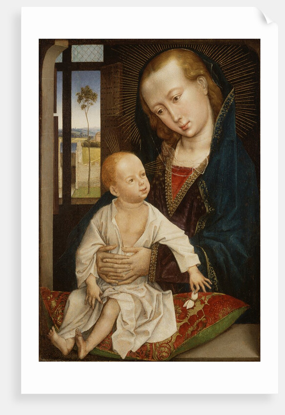 Virgin and Child, 1470-75 by Rogier van der Weyden