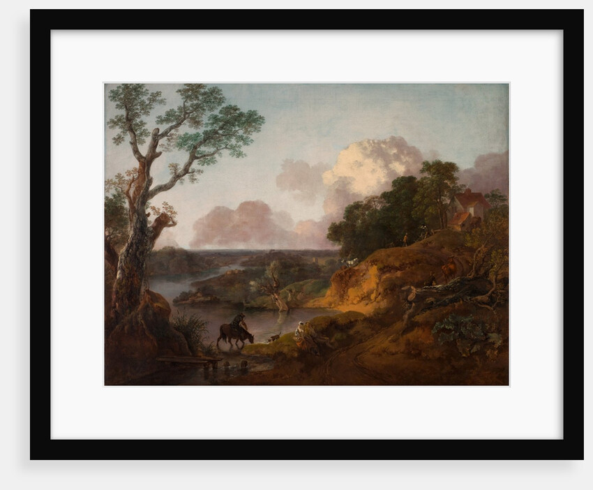 View in Suffolk, c.1755 by Thomas Gainsborough