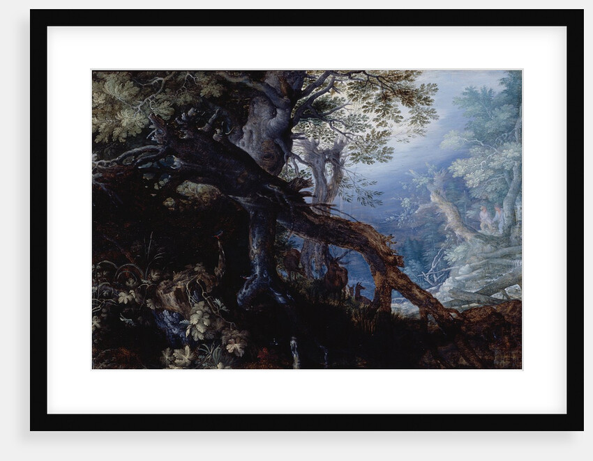 Forest with Deer, c.1608-10 by Roelandt Jacobsz. Savery