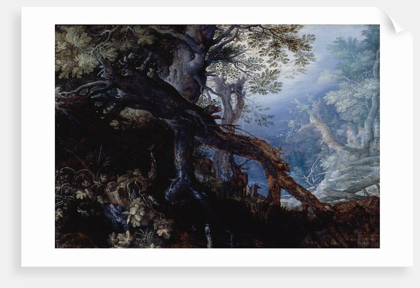 Forest with Deer, c.1608-10 by Roelandt Jacobsz. Savery