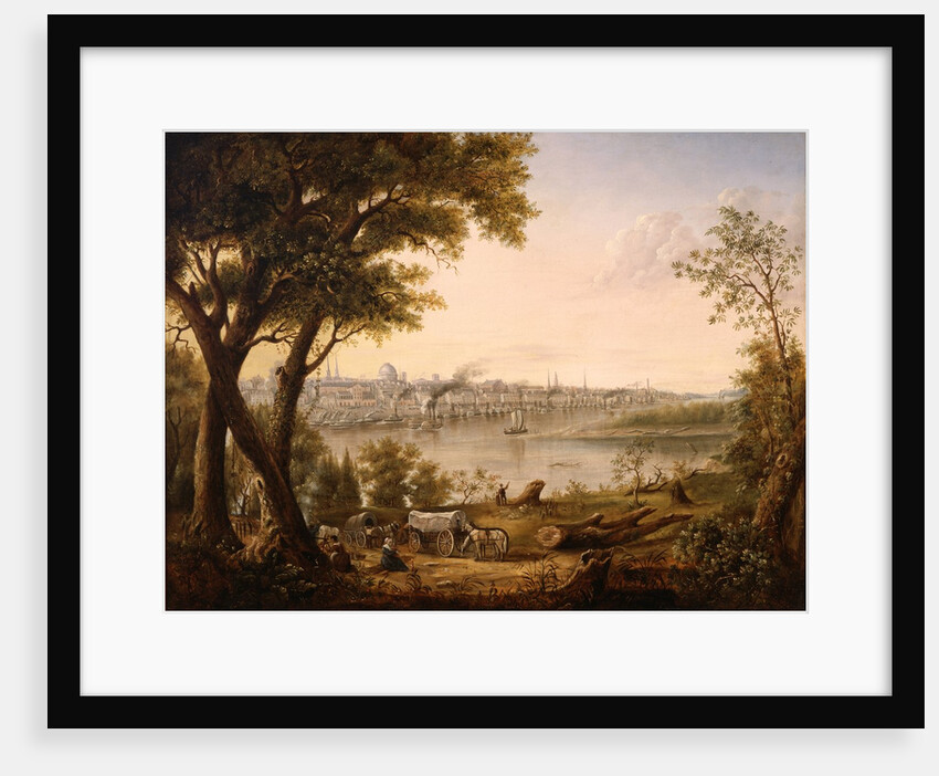 Saint Louis in 1846, 1846 by Henry Lewis