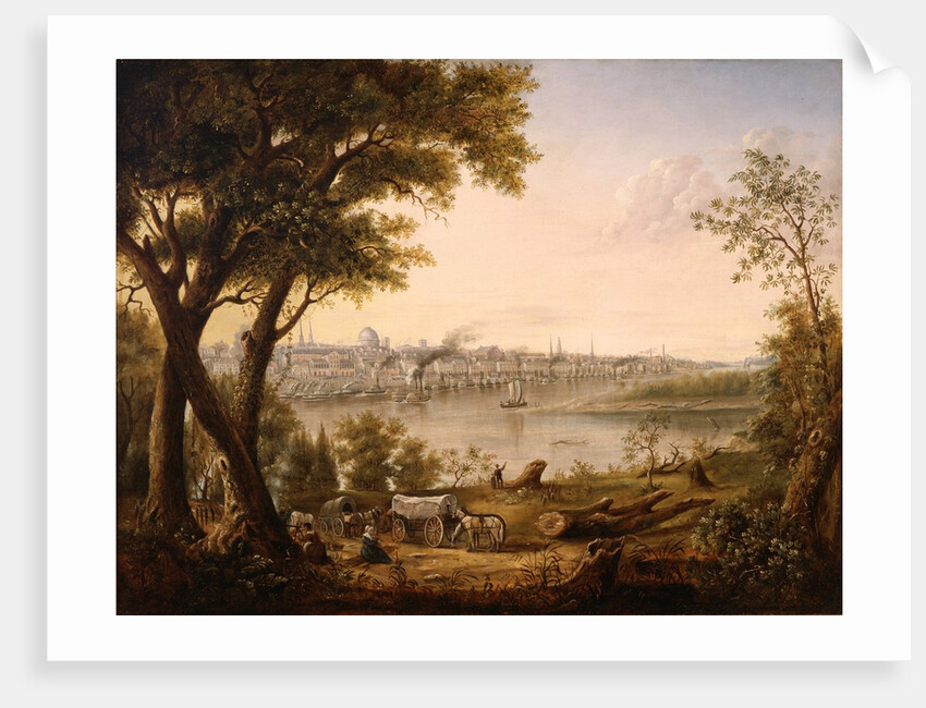 Saint Louis in 1846, 1846 by Henry Lewis