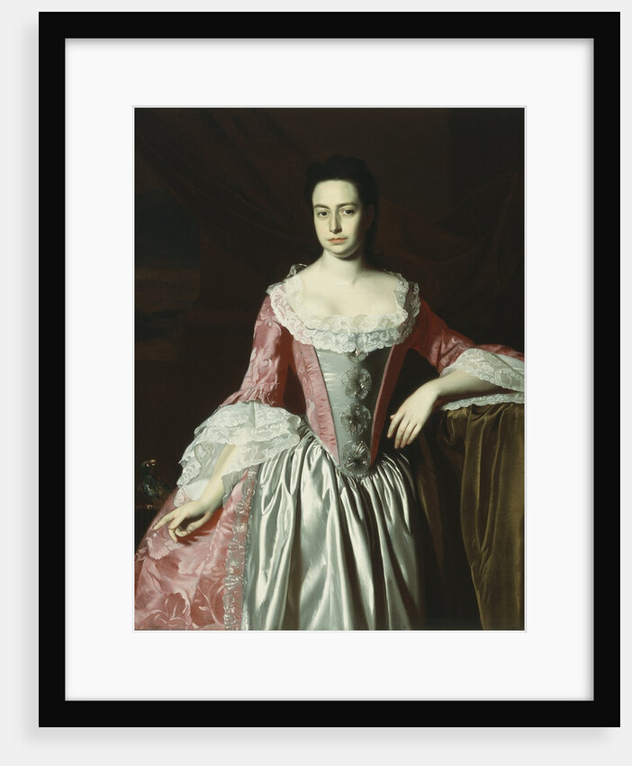 Eunice Dennie Burr, 1758-60 by John Singleton Copley
