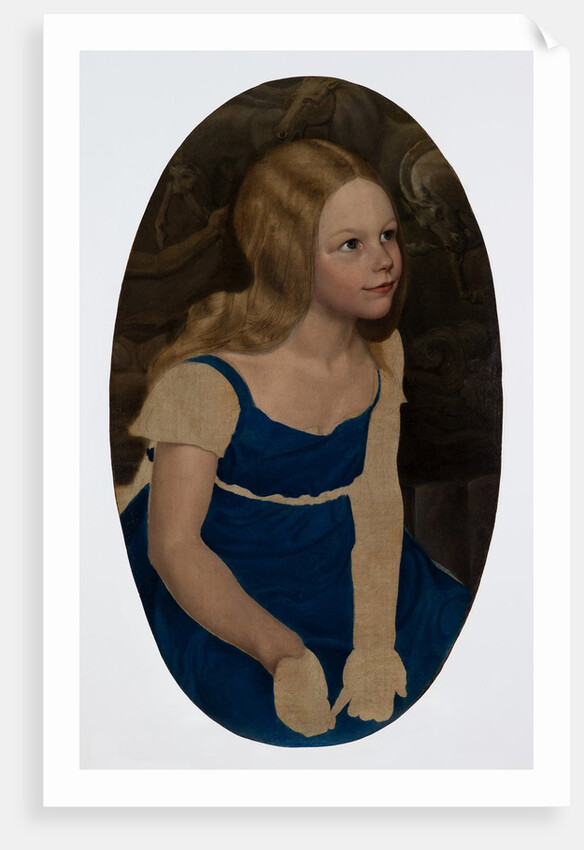 Portrait of the Artist's Daughter, Marie, 1817 by Karl Friedrich Schinkel