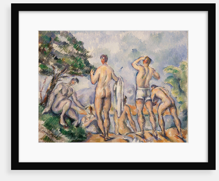 Bathers, 1890-92 by Paul Cezanne