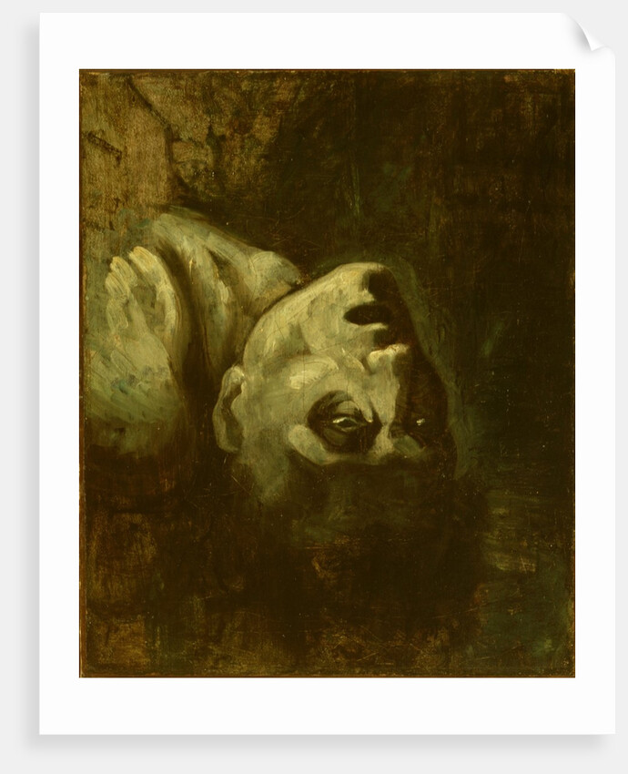 Head of a Drowned Man, c.1819 by Theodore Gericault