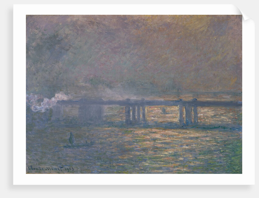 Charing Cross Bridge, 1903 by Claude Monet