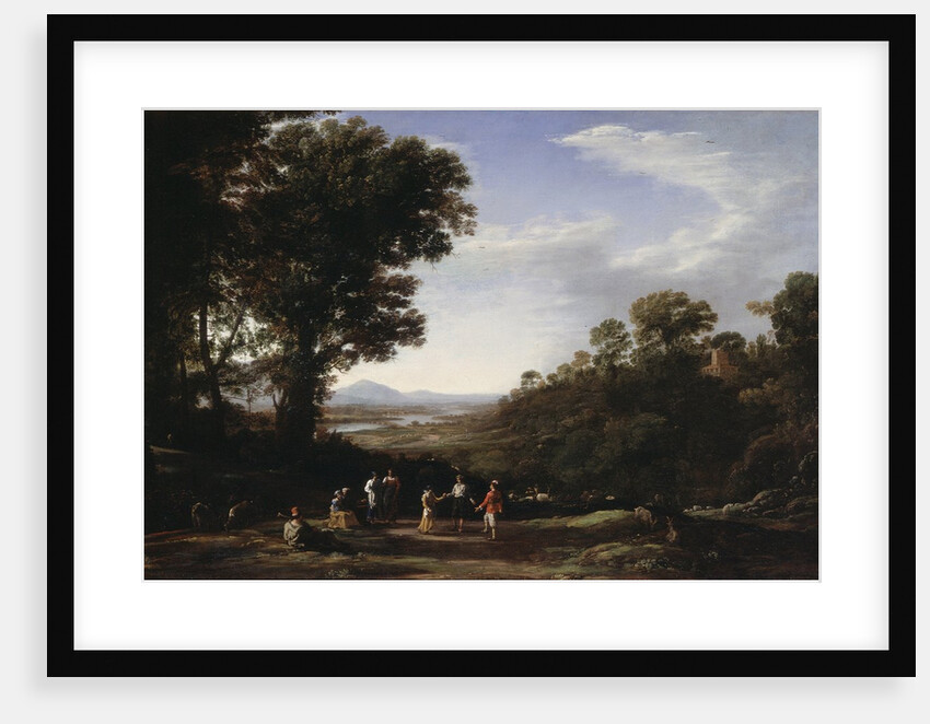 Villagers Dancing, late 1630s by Claude Lorrain