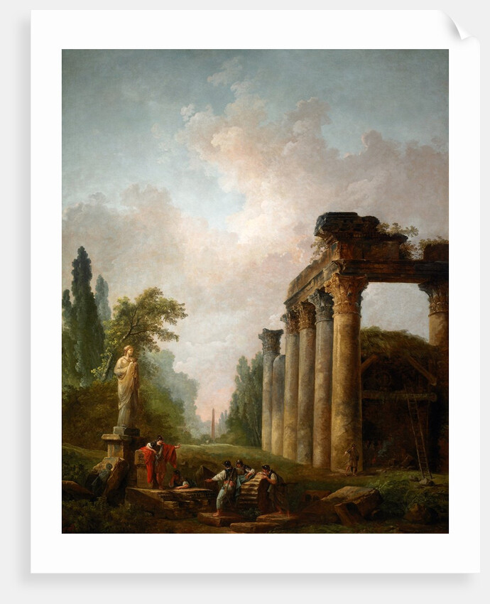 The Ruin, 1789 by Hubert Robert