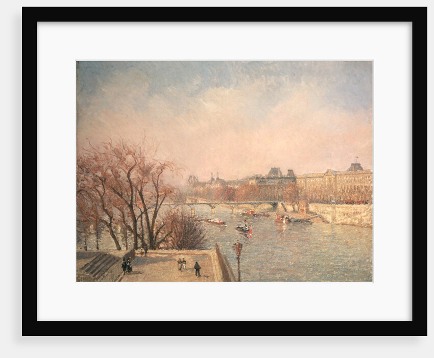 The Louvre: Morning, 1901 by Camille Pissarro