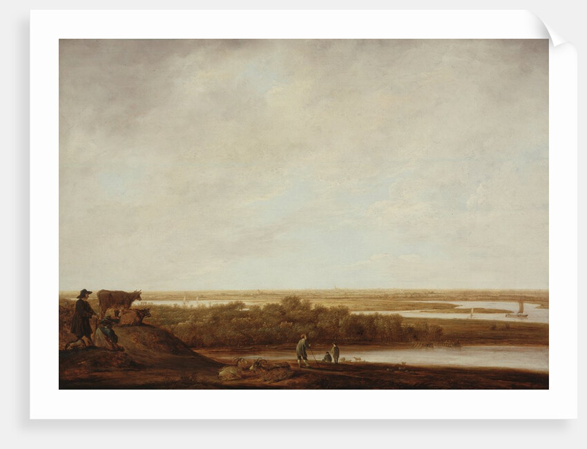 Panoramic Landscape with Shepherds, 1640-45 by Aelbert Cuyp