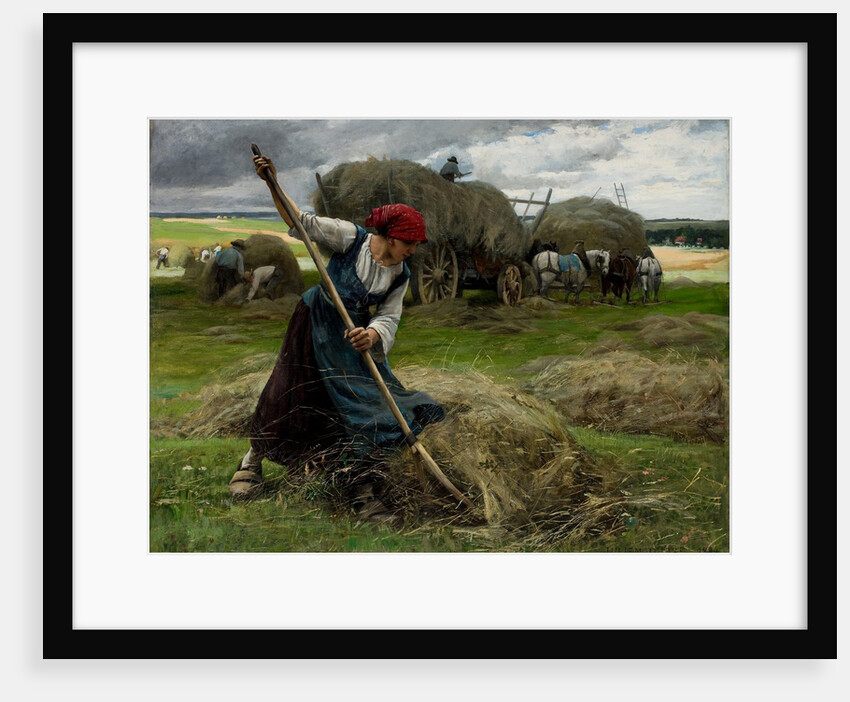 Haying Scene, 1884 by Julien Dupre