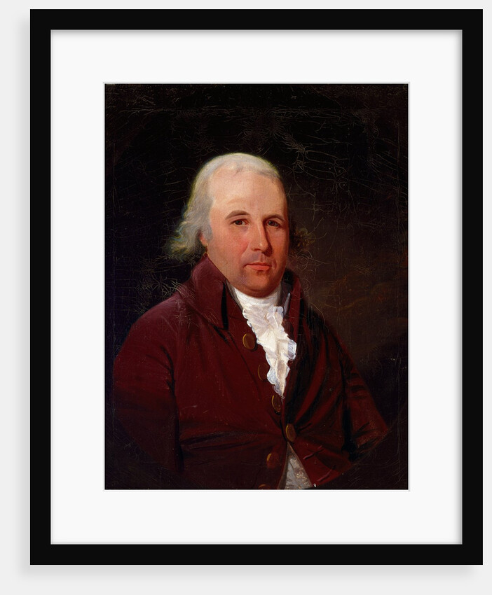 Portrait of David Poignand, 1793 by American School