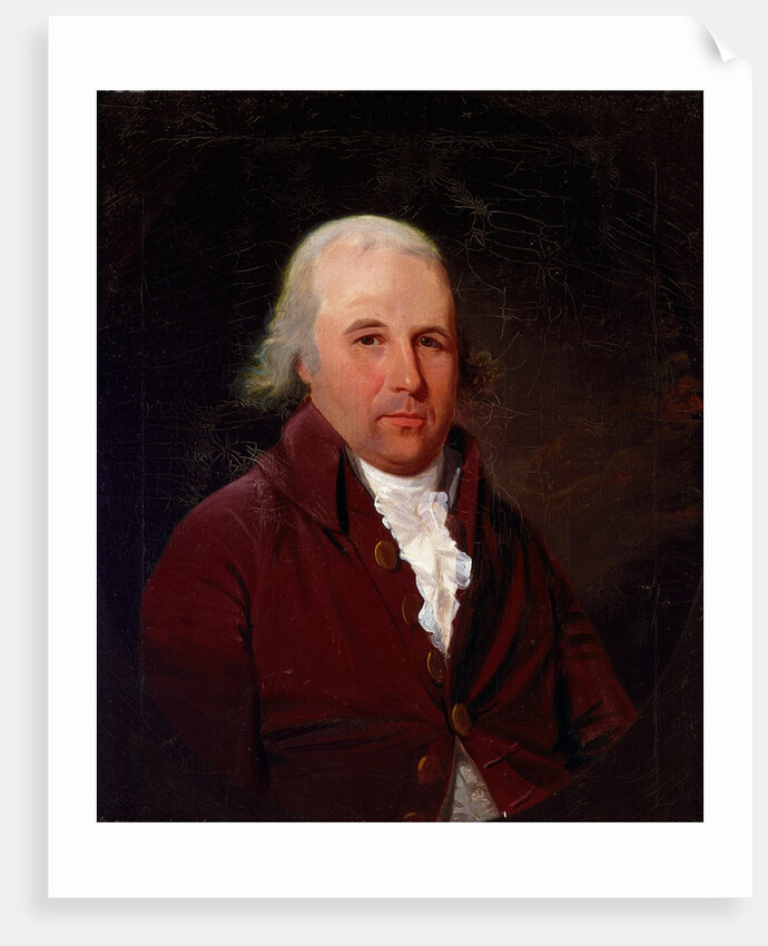 Portrait of David Poignand, 1793 by American School