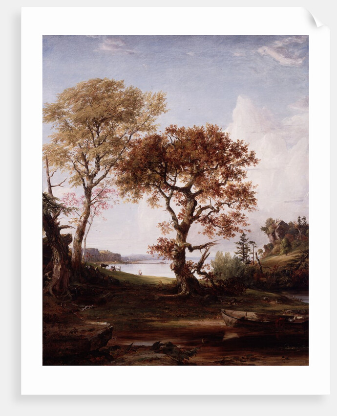 The Hudson at Piermont, 1852 by Jasper Francis Cropsey