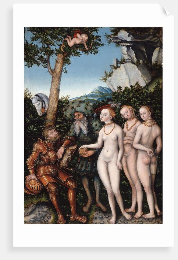 The Judgement of Paris, 1530 by Lucas the Elder Cranach