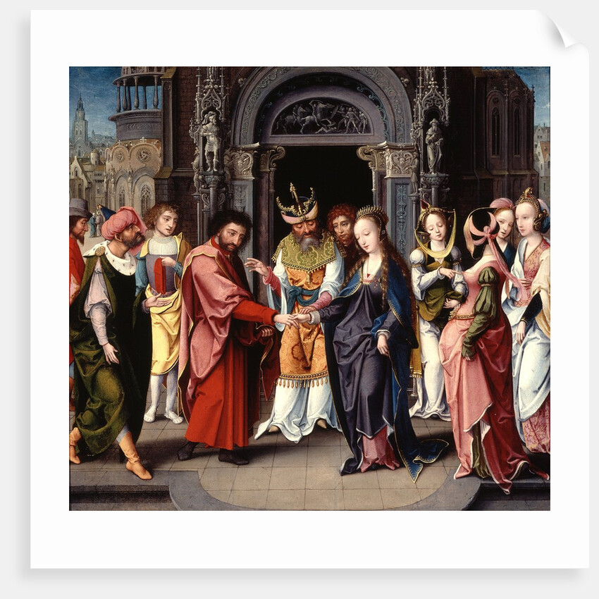 The Marriage of the Virgin, 1515-20 by Jan van Dornicke